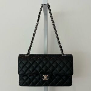 CHANEL CLASSIC MEDIUM DOUBLE FLAP BAG NWOTS!